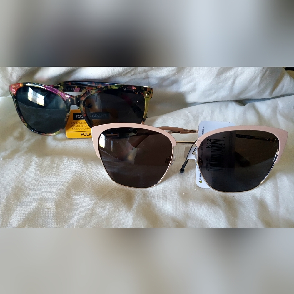 Sunglasses Women's Polarized 2 Pairs Brand New